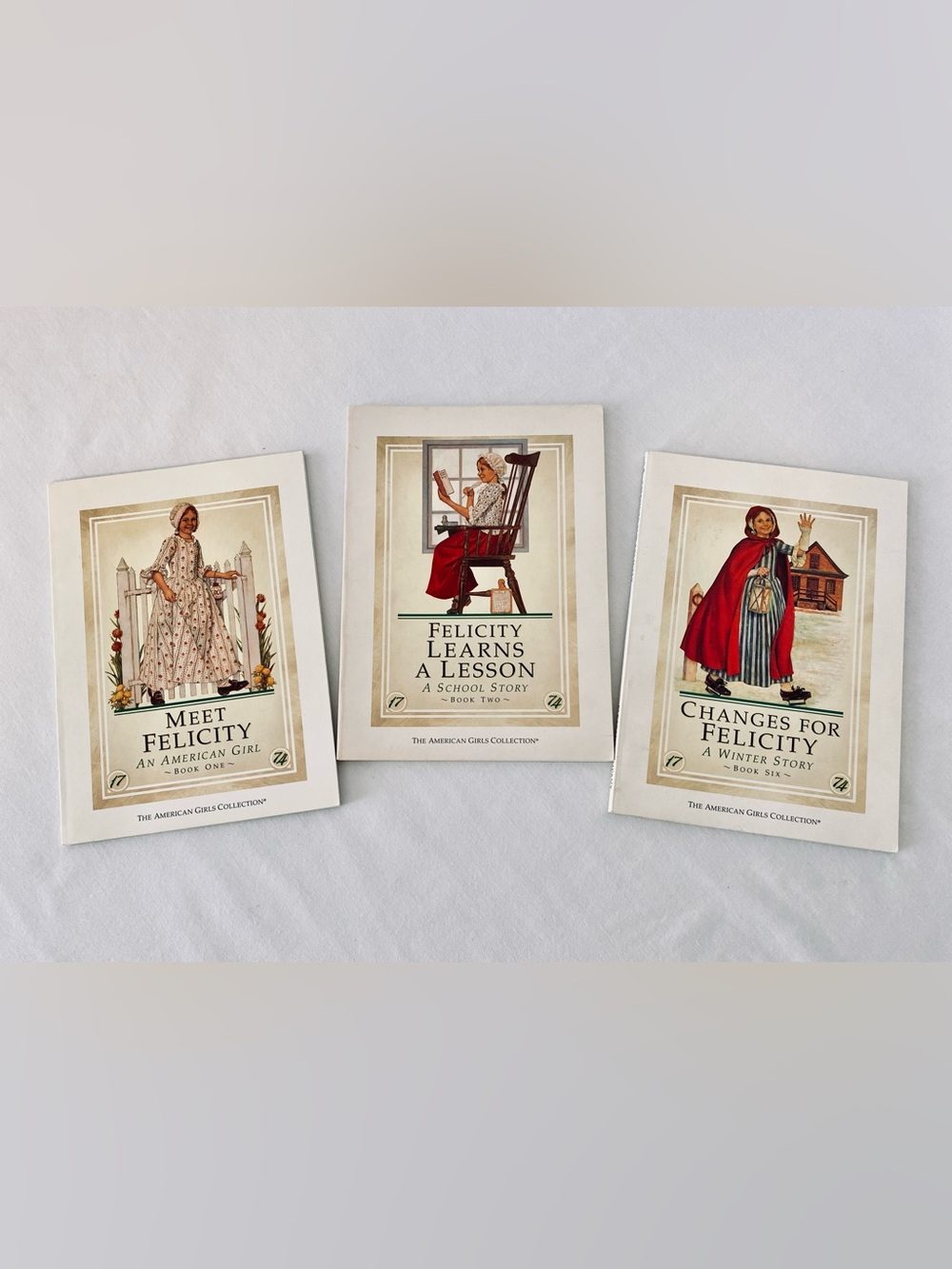 American Girl Felicity Book Series - Book 1,2 & 6
